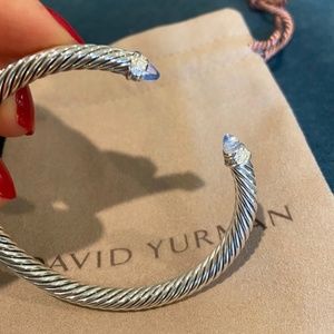 David Yurman Bracelet Moonstone & Diamonds 5mm